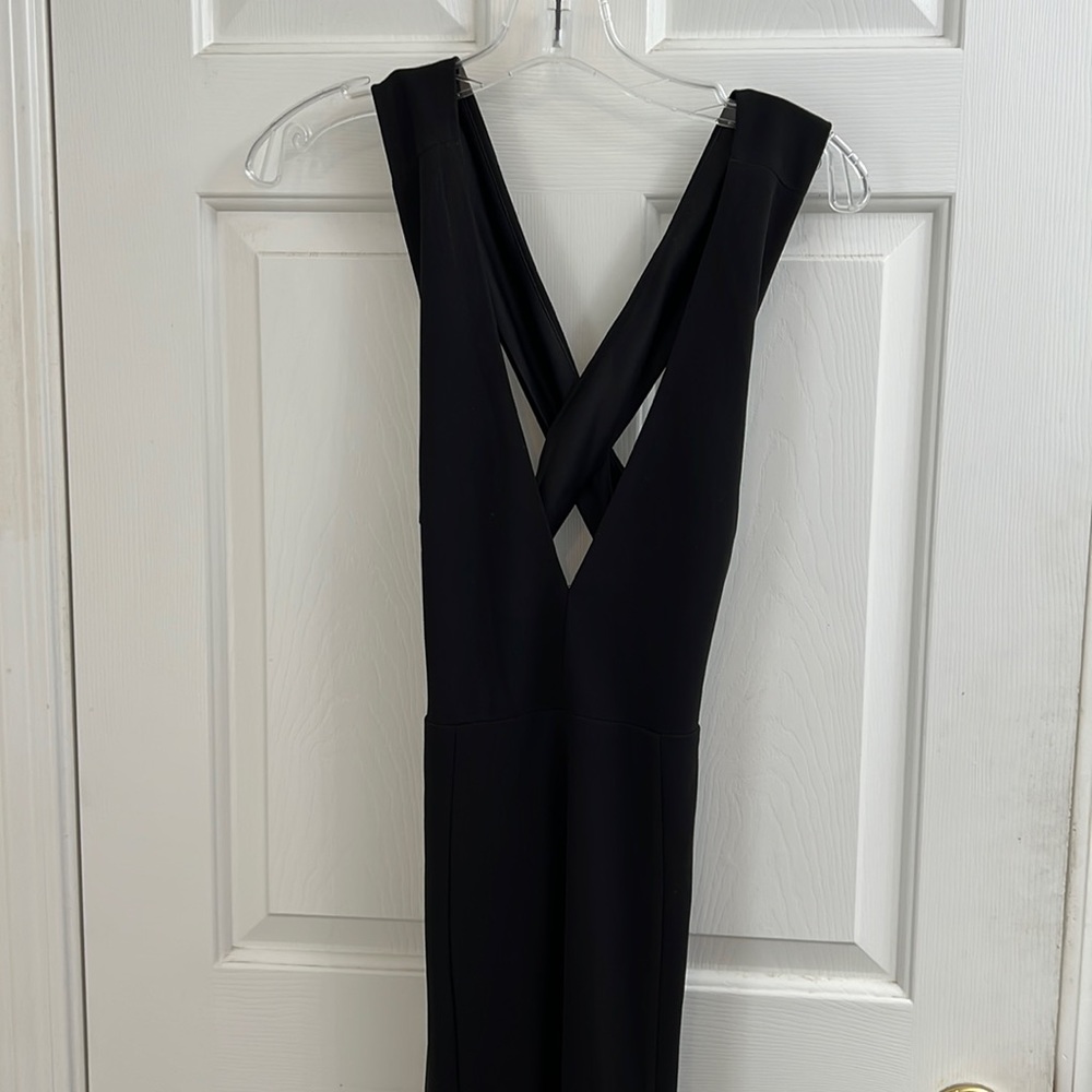 Lulus Woman’s Black Maxi Mermaid Style Dress - Size M